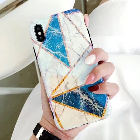 ⚠️Clearance iPhone XS/X Glossy Marble Case - Picture 4 of 8